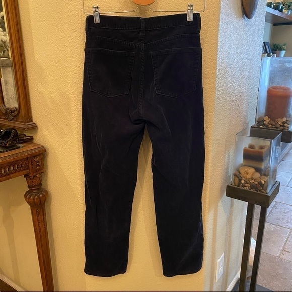 GAP Women Navy Corduroy Pants Size 4-Fits Small - Picture 5 of 7